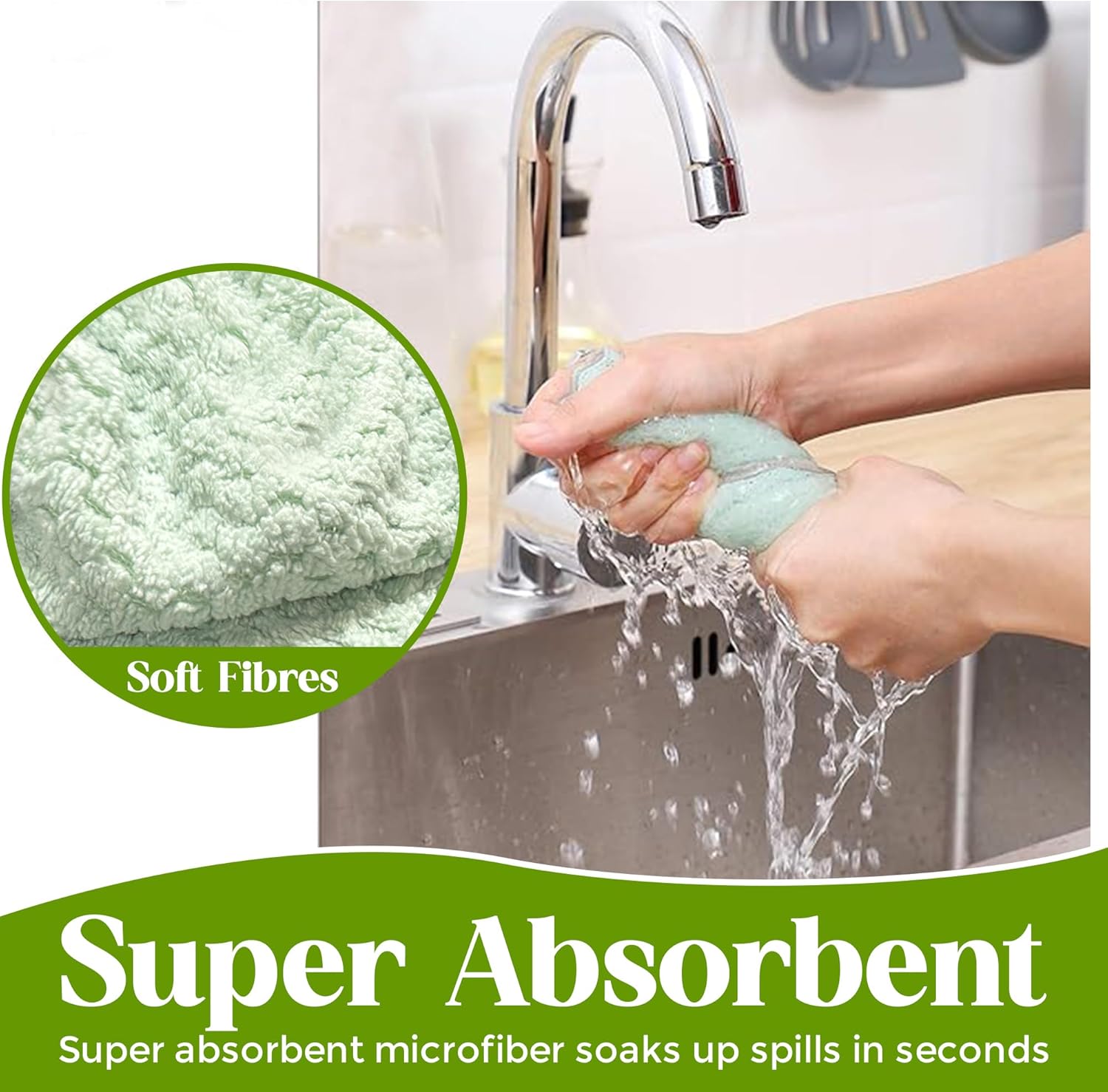Dana Sonic Microfibre Nano Performance Dishcloths