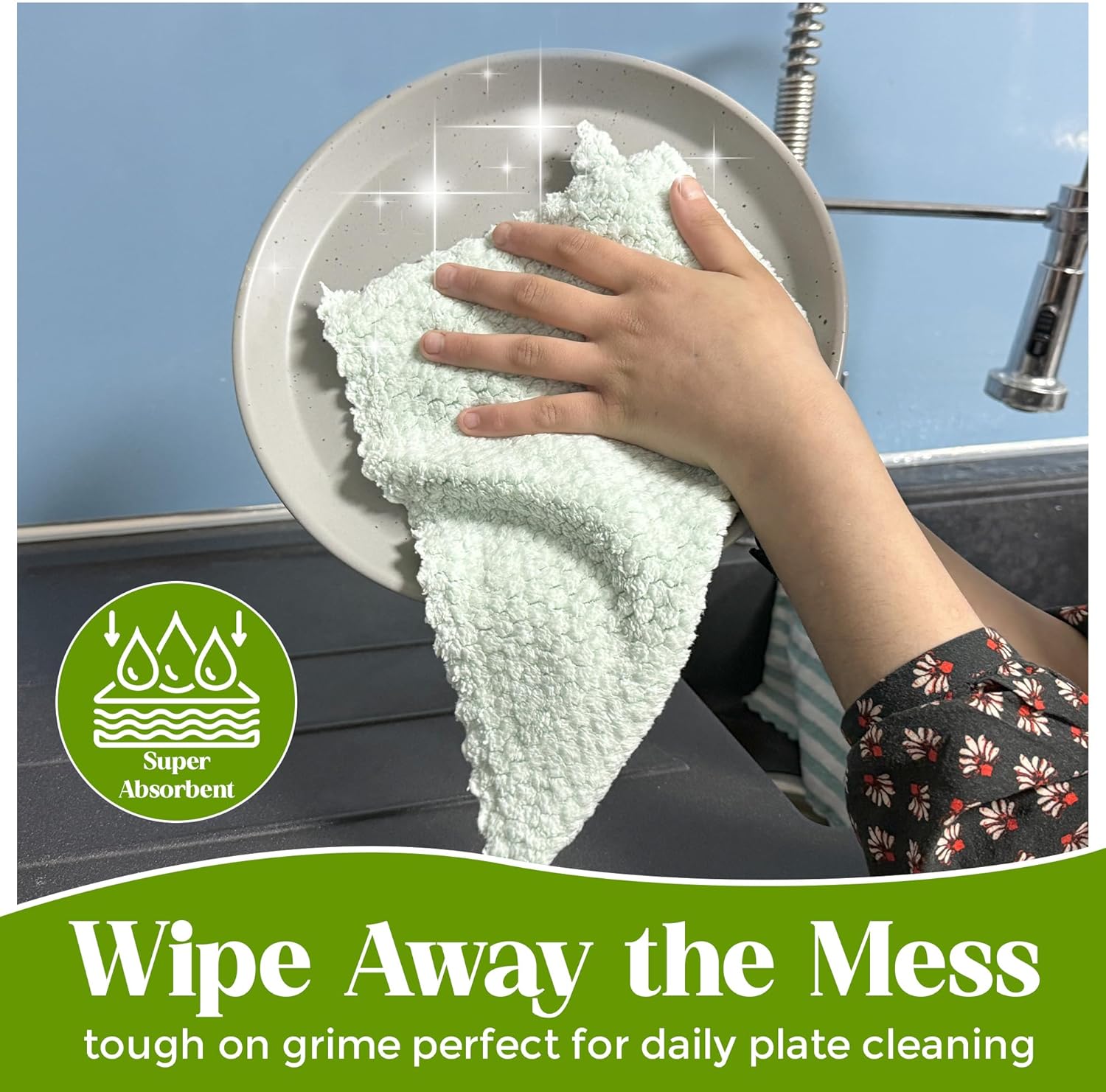 Dana Sonic Microfibre Nano Performance Dishcloths