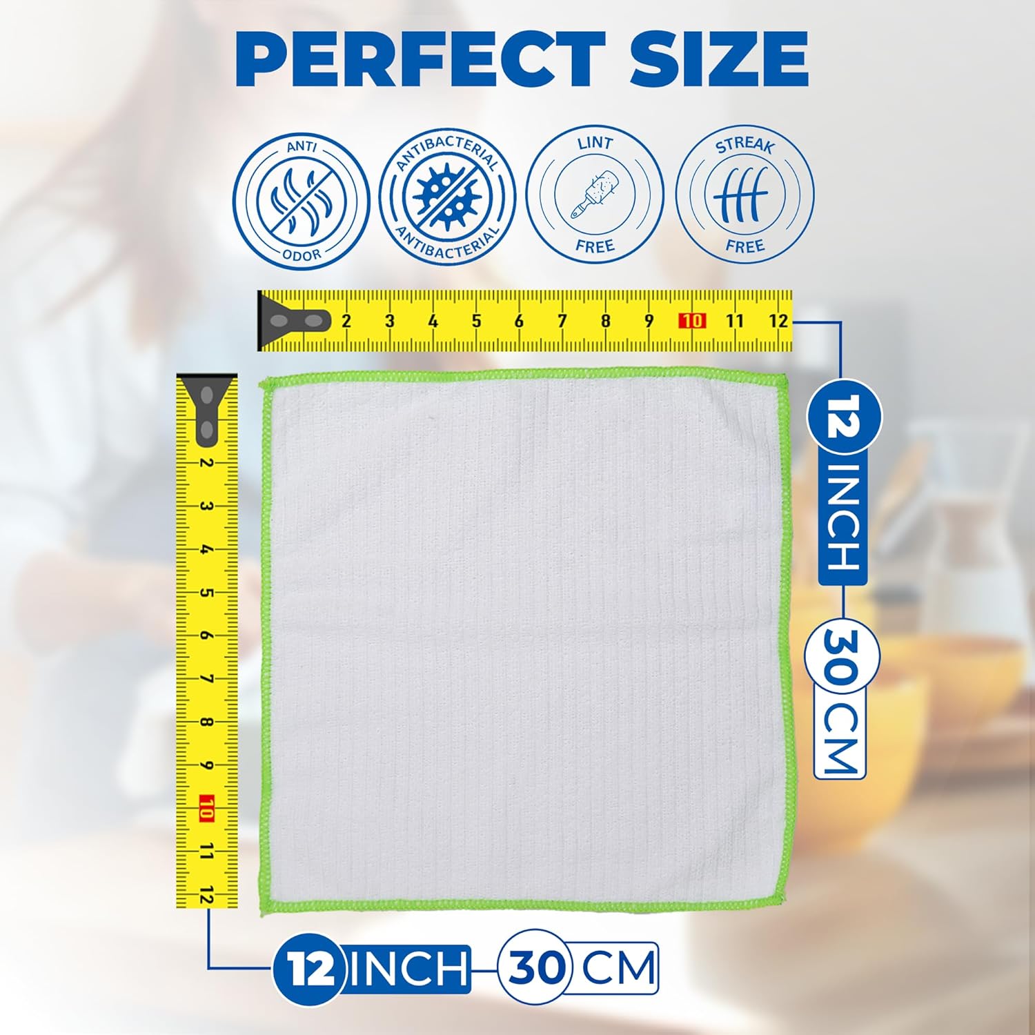 Riley Microfibre Dishcloths - High-Performance Commercial Kitchen Cloths