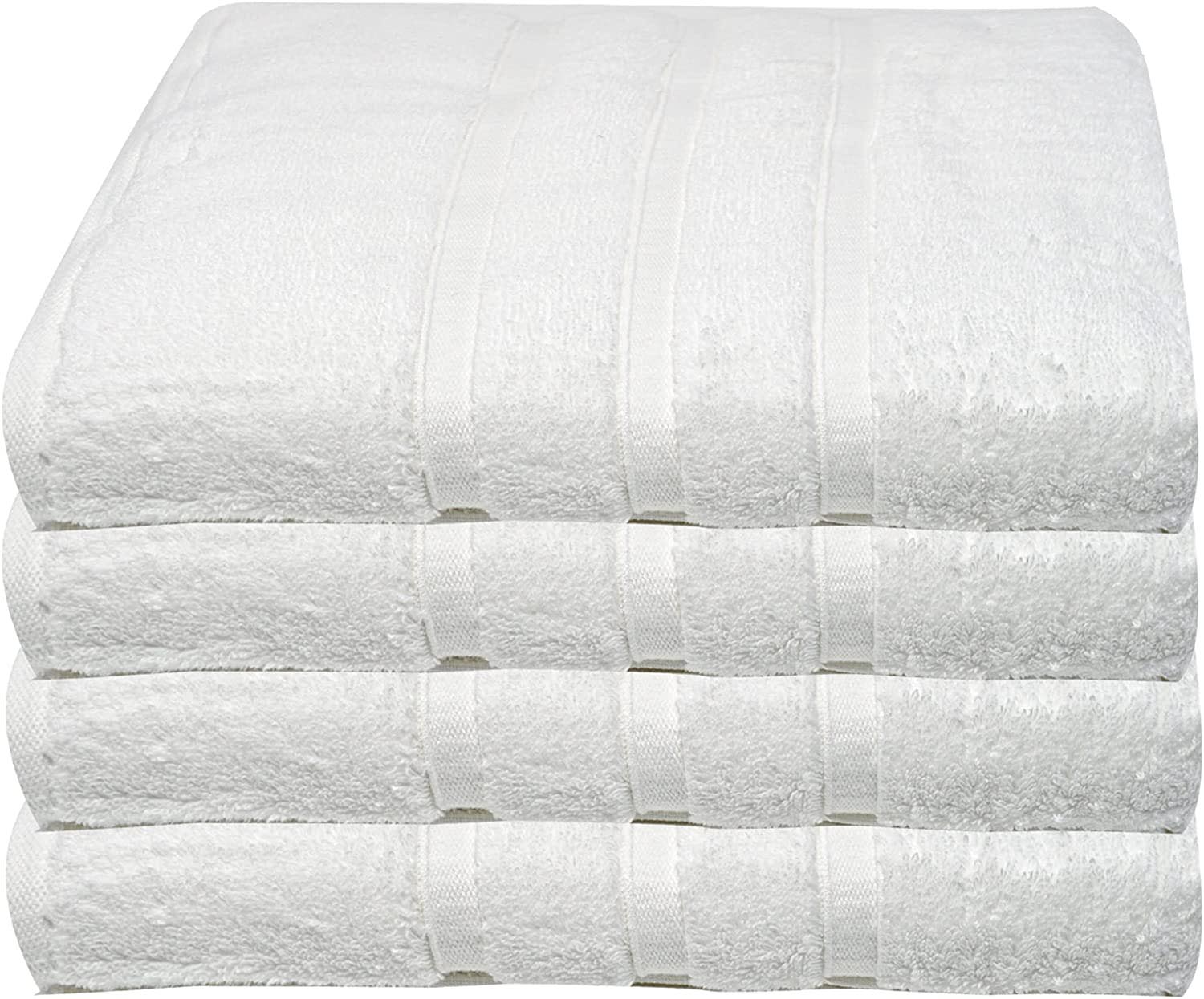 Towelogy Bath Towels & Washcloths Hand Towels 50x80cm / White Lincoln Zero Twist Plush Bath Towels Set Supreme Plush Soft