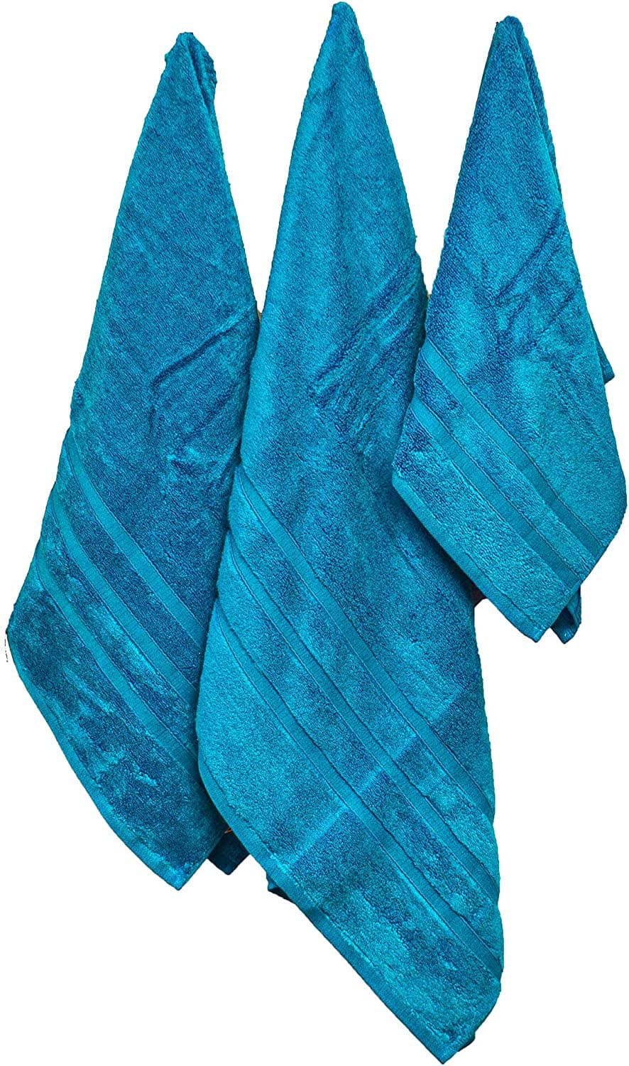 Towelogy Bath Towels & Washcloths Lincoln Zero Twist Plush Bath Towels Set Supreme Plush Soft