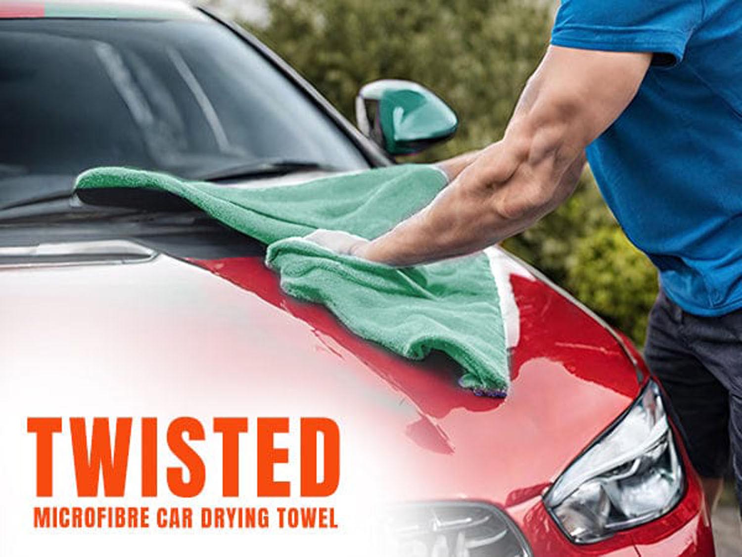 Towelogy Car Detailing Towels Cooper XL Microfibre Car Twisted Fibre Auto Detailing Towels 1200gsm