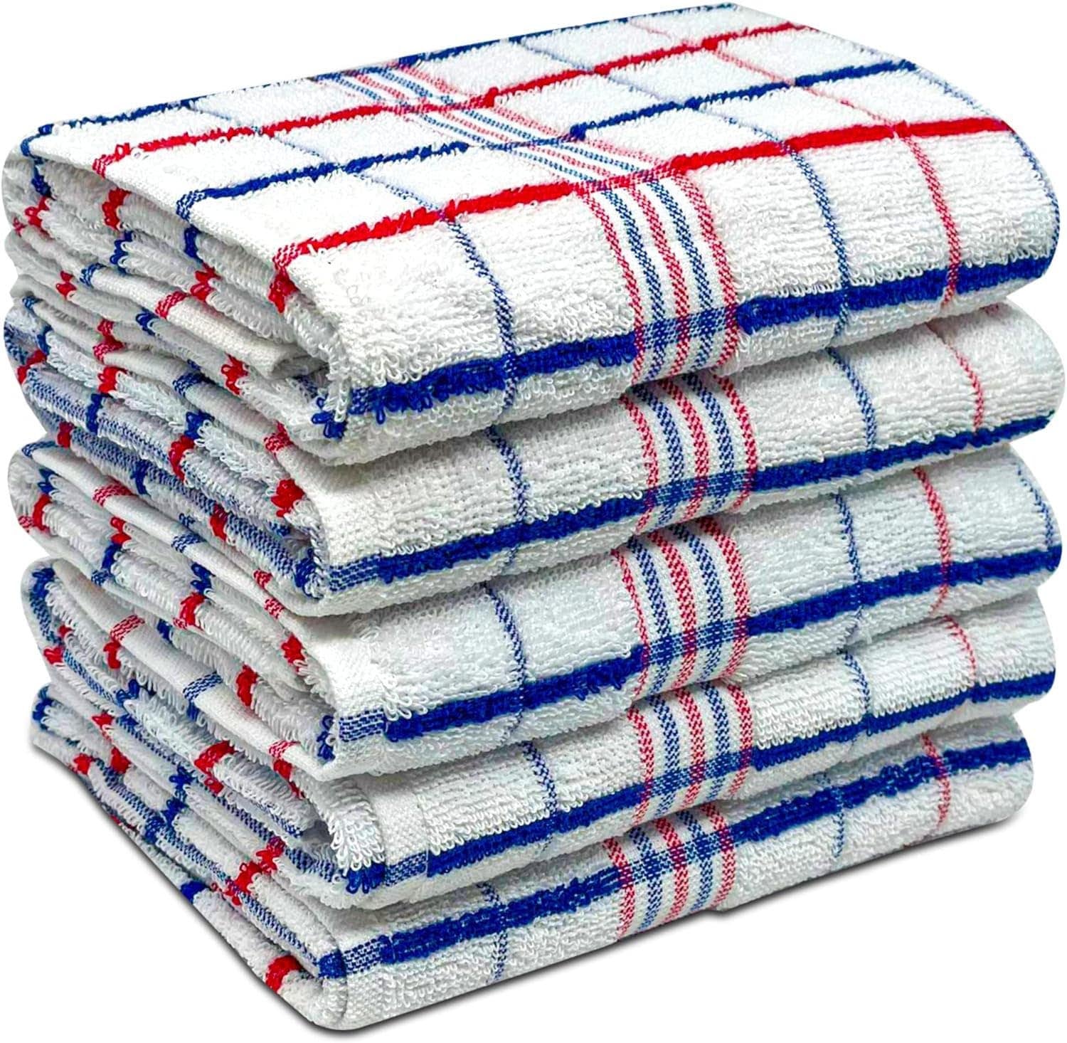 Towelogy Kitchen Towel Regent Cotton Dobby Weave Tea Towels – British-Themed Kitchen Towels
