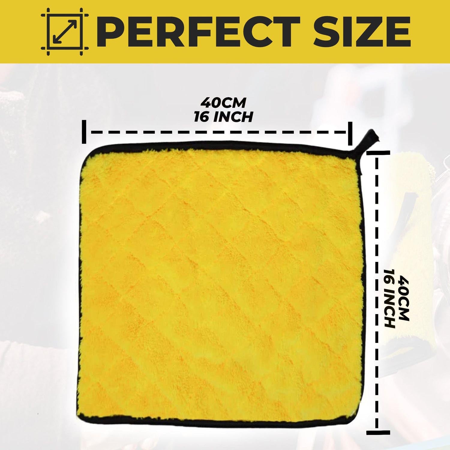 Towelogy Car Drying Towels Lexus Diamond Weave Microfibre Car Drying Towels 800gsm