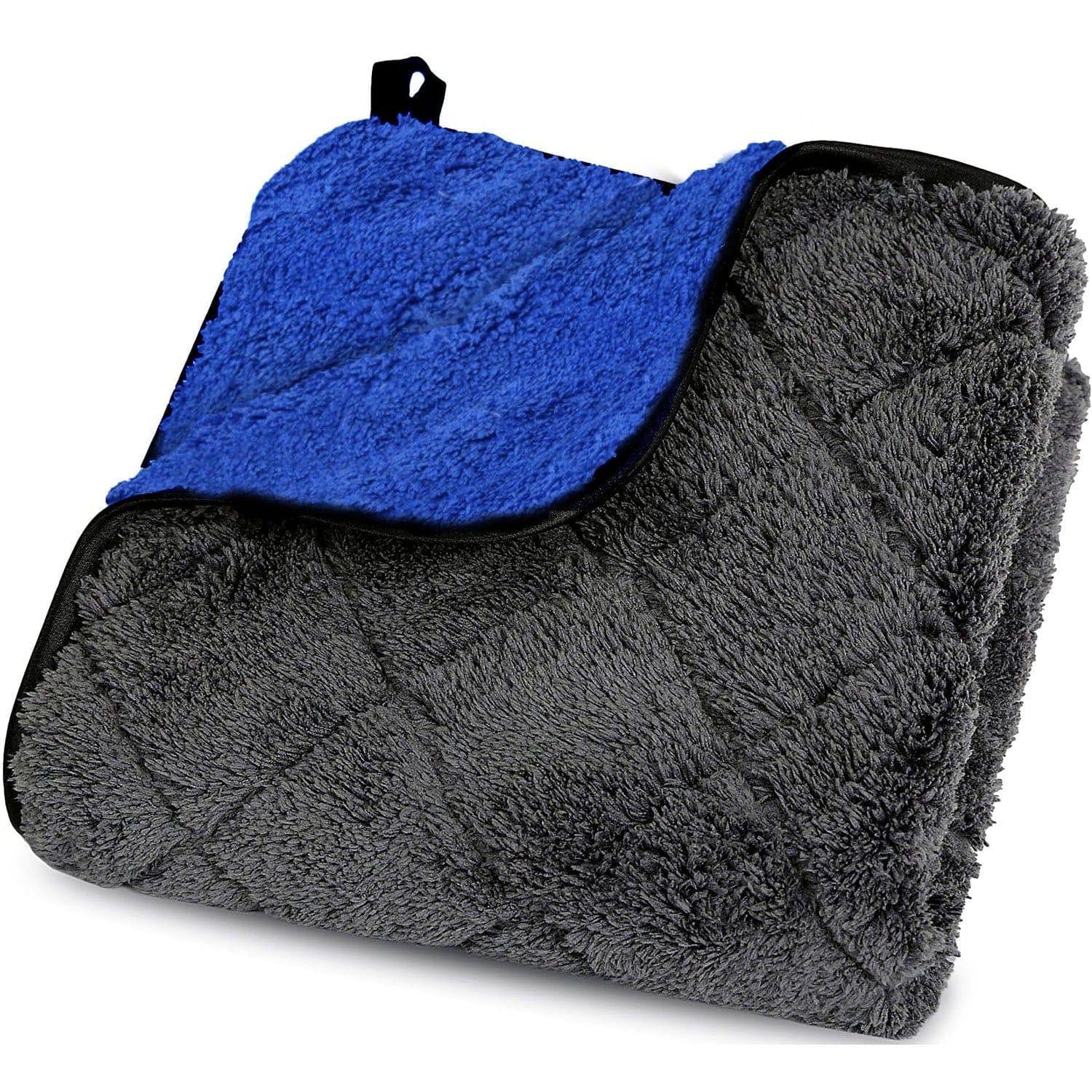 Towelogy Car Drying Towels Blue / Grey / Pack of 1 Lexus Diamond Weave Microfibre Car Drying Towels 800gsm