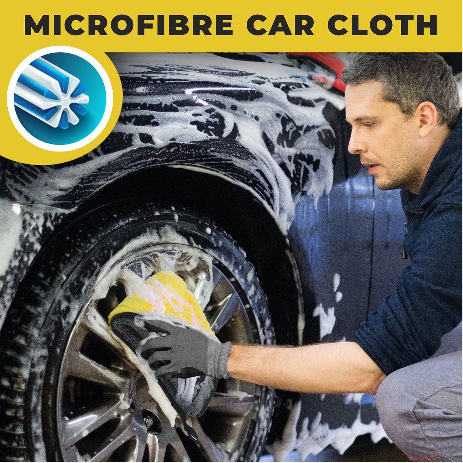 Towelogy Car Drying Towels Lexus Diamond Weave Microfibre Car Drying Towels 800gsm