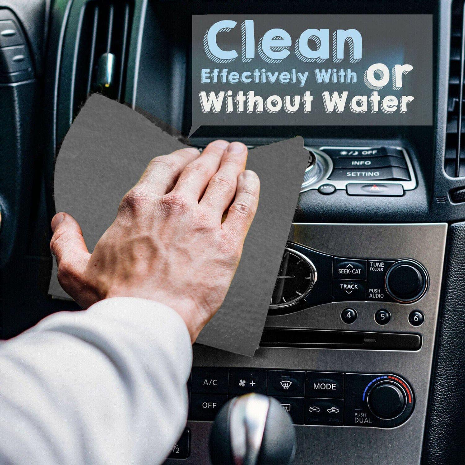 Towelogy Car Dusting Towels Viper Microfibre Edgeless Car Cleaning & Dusting Cloths 390gsm