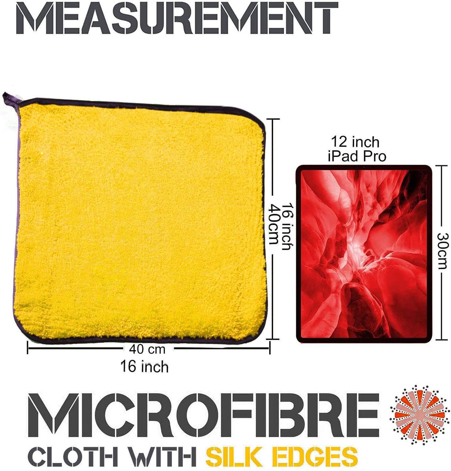 Towelogy Car Drying Towels Bentley Microfibre Car Drying Towels High-Density 800gsm