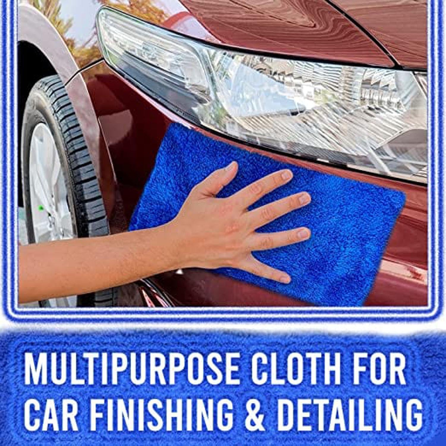 Towelogy Car Drying Towels Cole Edgeless Microfibre Car Drying Towels - Plush 500gsm