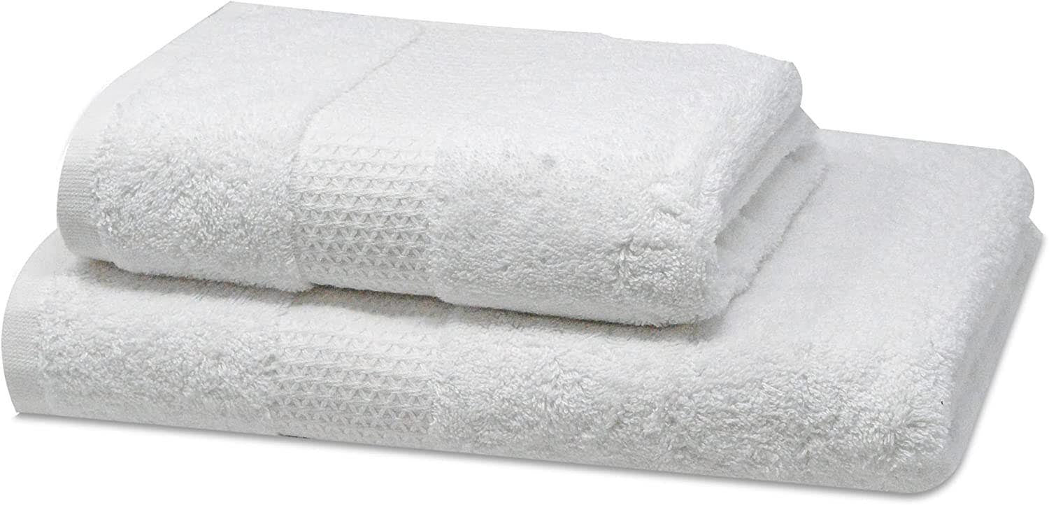 Towelogy Bath Towels & Washcloths White / 1 Hand + 1 Bath Towel Dorset Luxury Gift Bath Bale Sets Premium Large and Thick