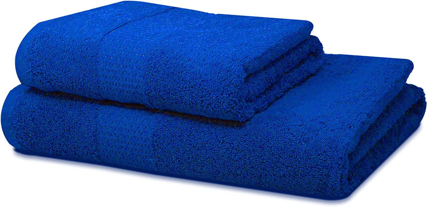 Towelogy Bath Towels & Washcloths Royal Blue / 1 Hand + 1 Bath Towel Dorset Luxury Gift Bath Bale Sets Premium Large and Thick