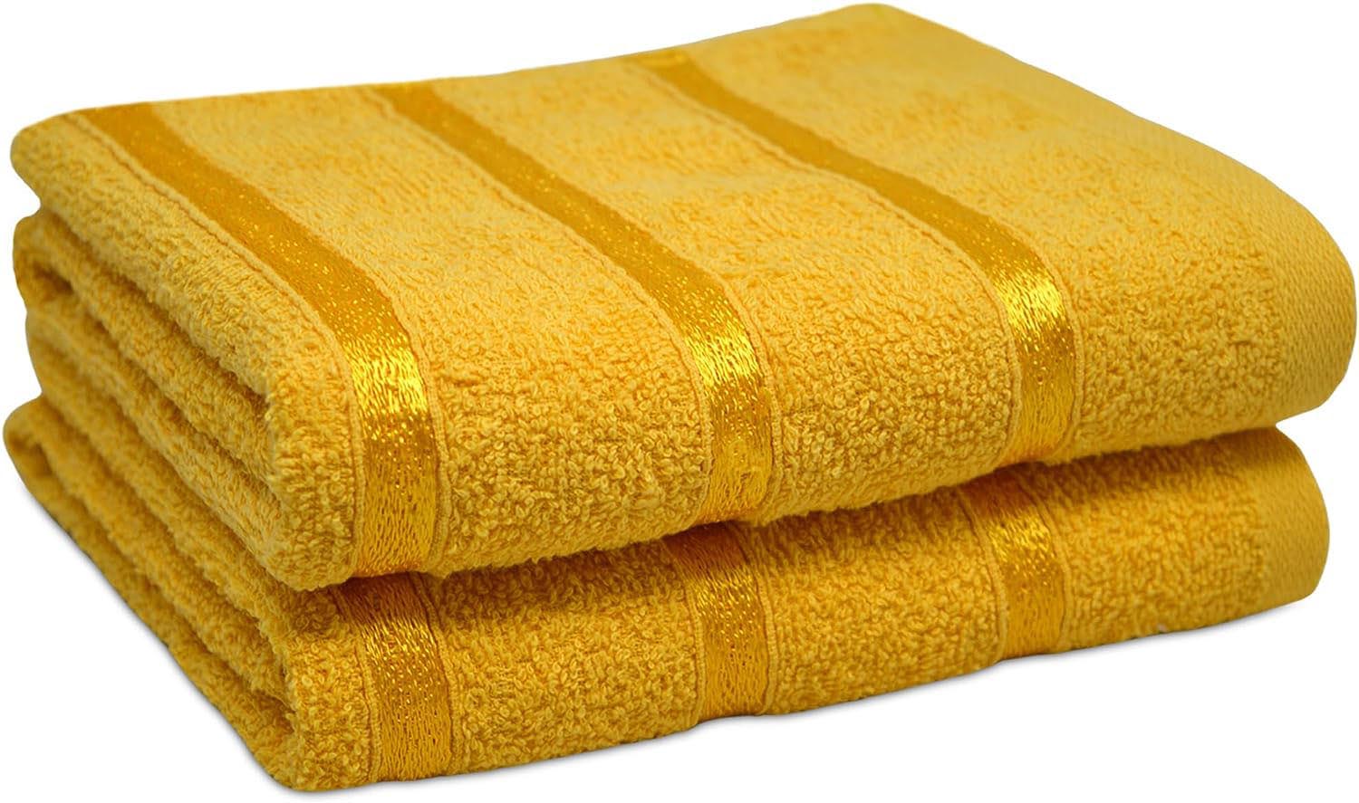 Towelogy Hand Towels Ochre Egyptian Cotton Hand Towel Set Ultra-Soft and Absorbent