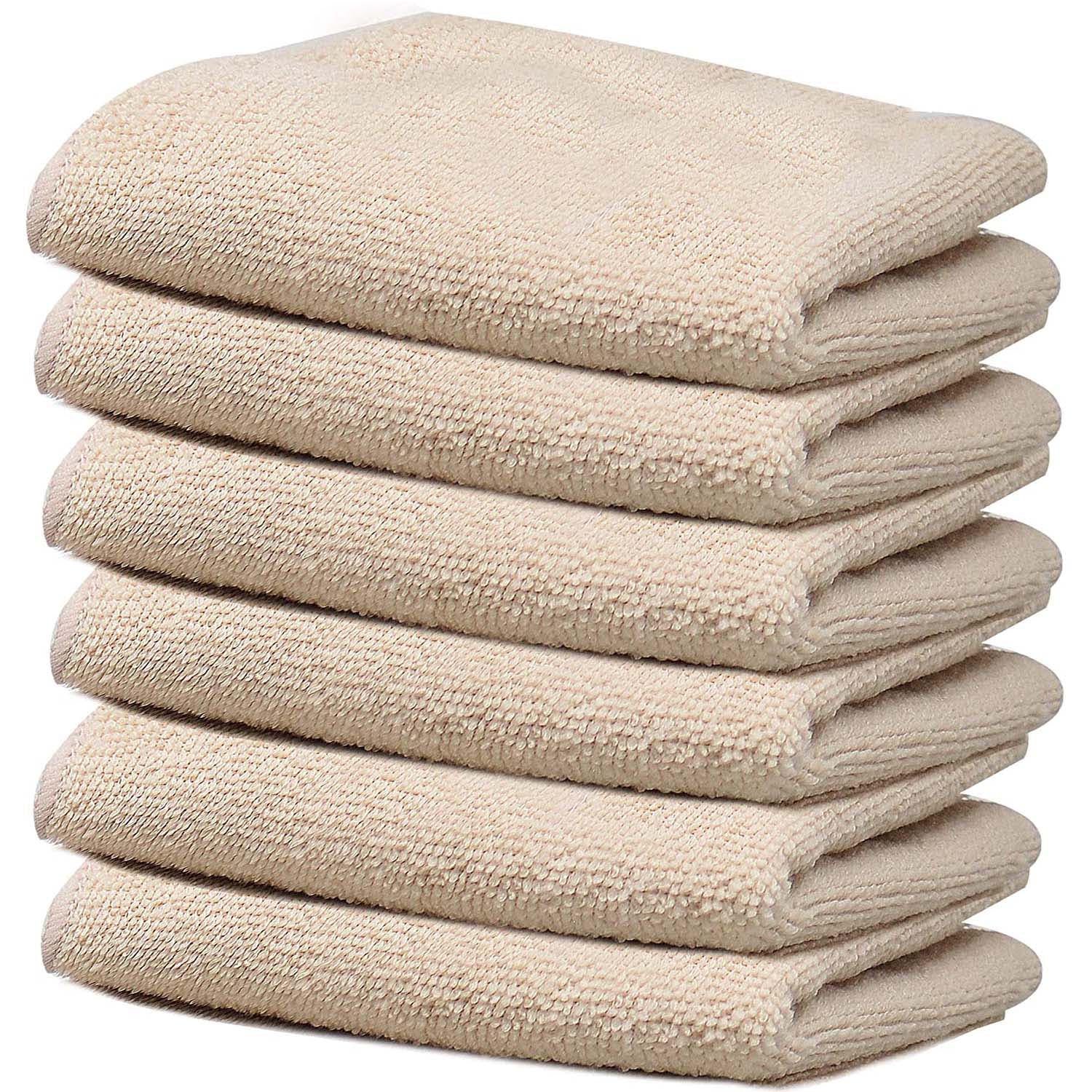 Towelogy Face Towels Skin Michelle Microfibre Exfoliating Face Cloths - Soft Facial Cleansing Towels