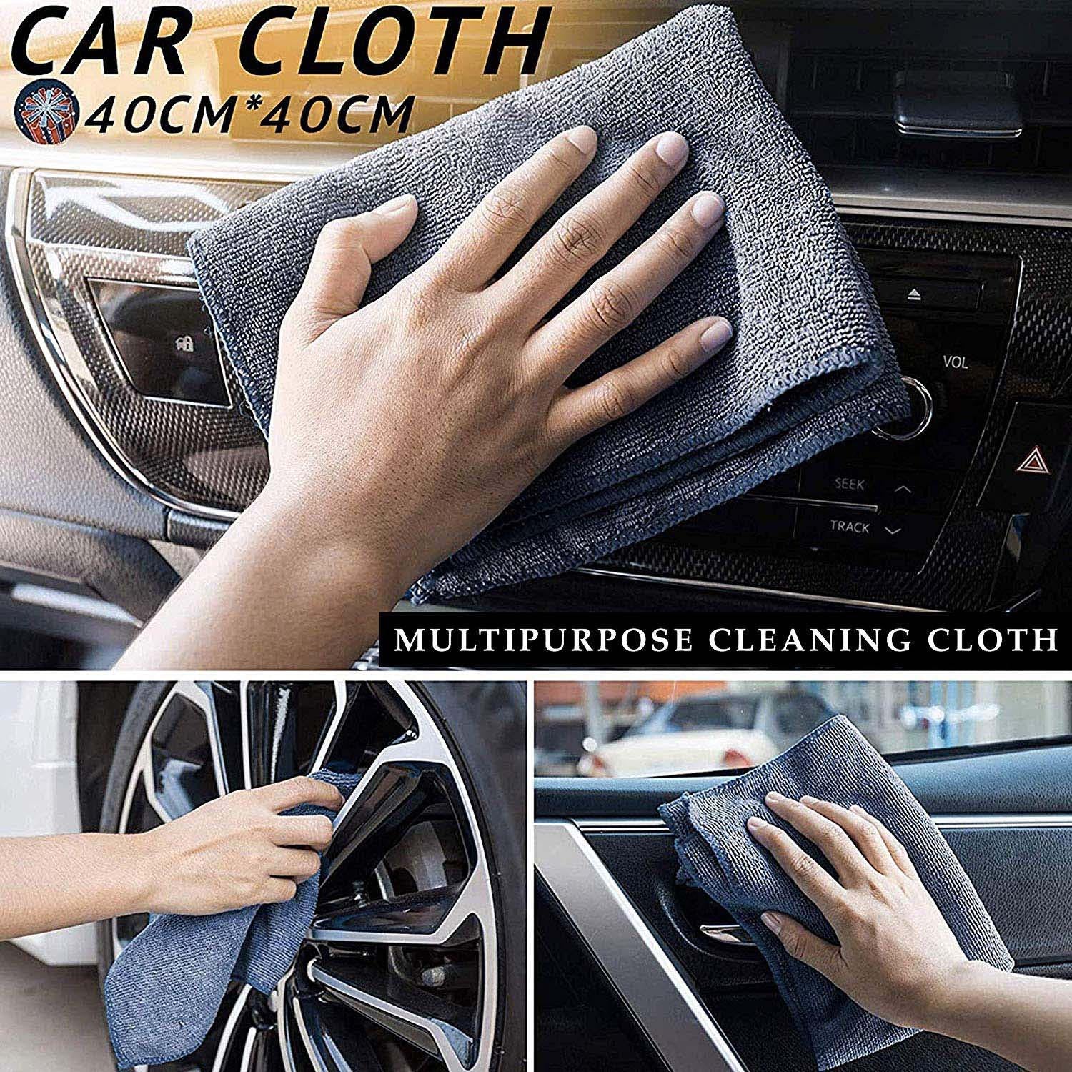 Towelogy General Cleaning Towel VersaPro Microfibre Cleaning Cloths - Household Starter Set of 6