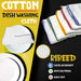 Cotton-Dishcloths-Heavy-Duty-Ribbed-White
