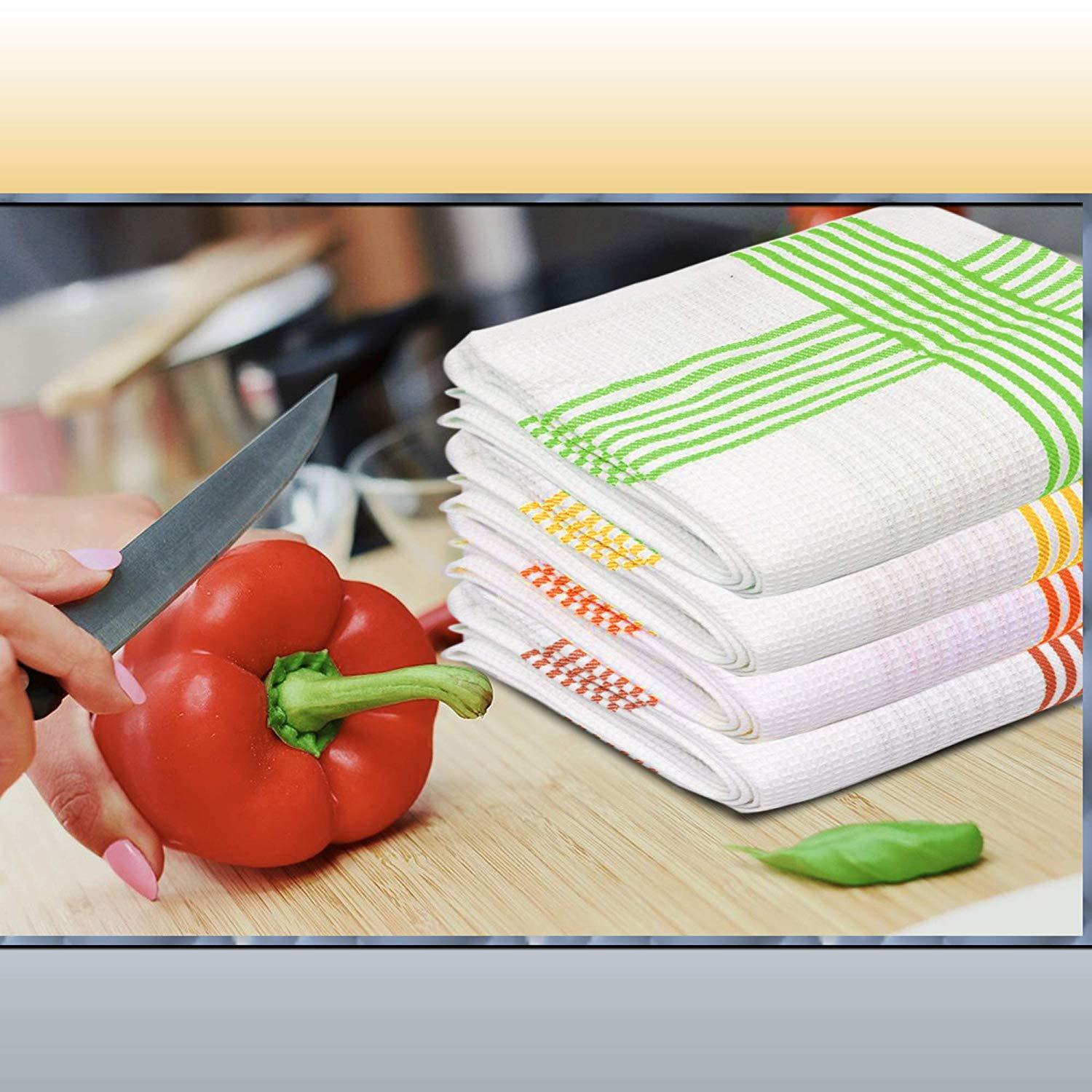 Professional Grade Commercial Herringbone Waffle Weave Towels 50x70cm - Towelogy