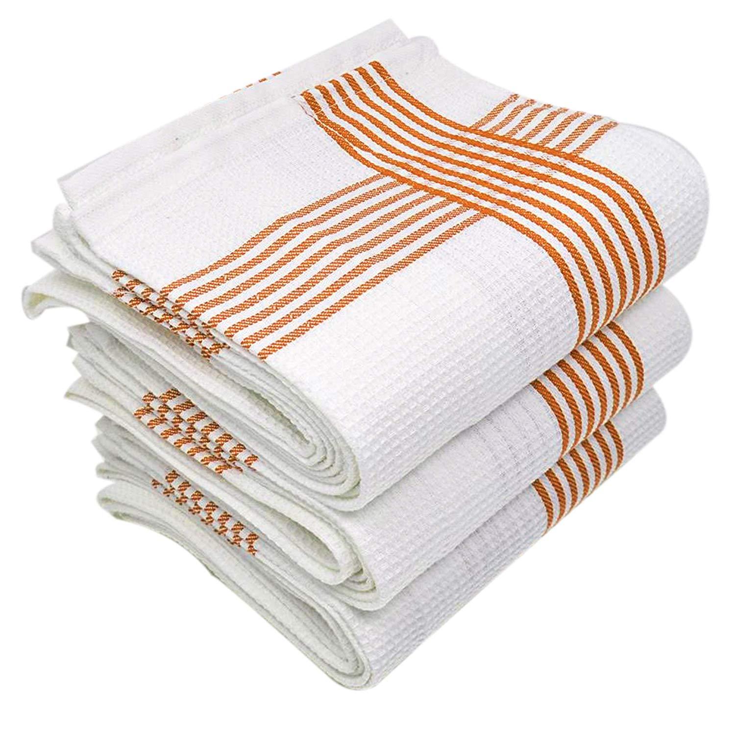 Professional Grade Commercial Herringbone Waffle Weave Towels 50x70cm - Towelogy